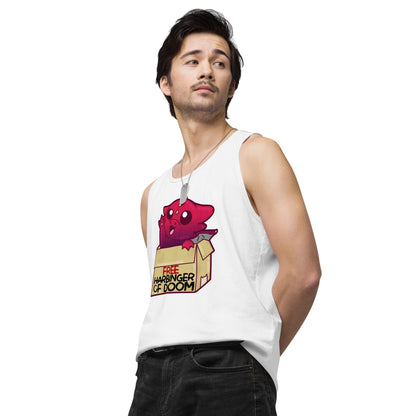 FREE HARBINGER OF DOOM - Premium Tank Top - ChubbleGumLLC