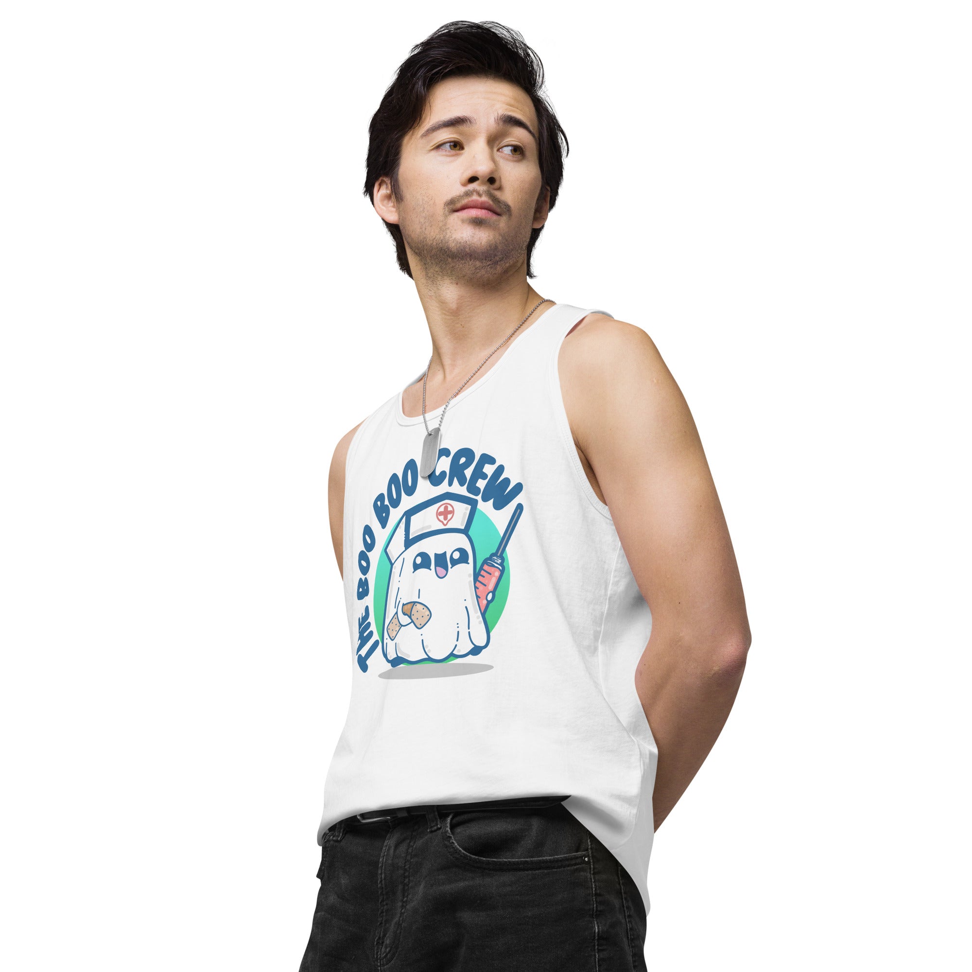 BOO-BOO CREW - Premium Tank Top - ChubbleGumLLC