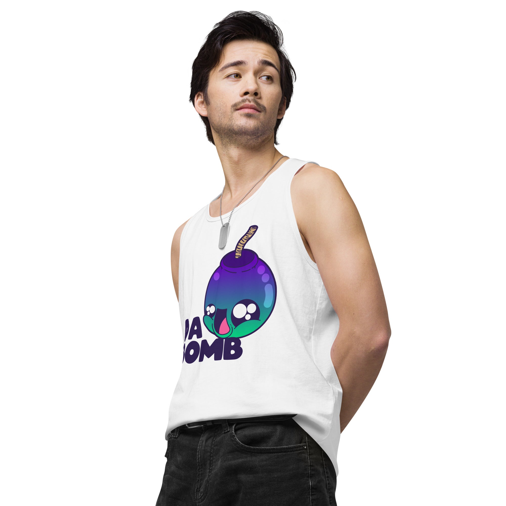 DA BOMB - Premium Tank Top - ChubbleGumLLC