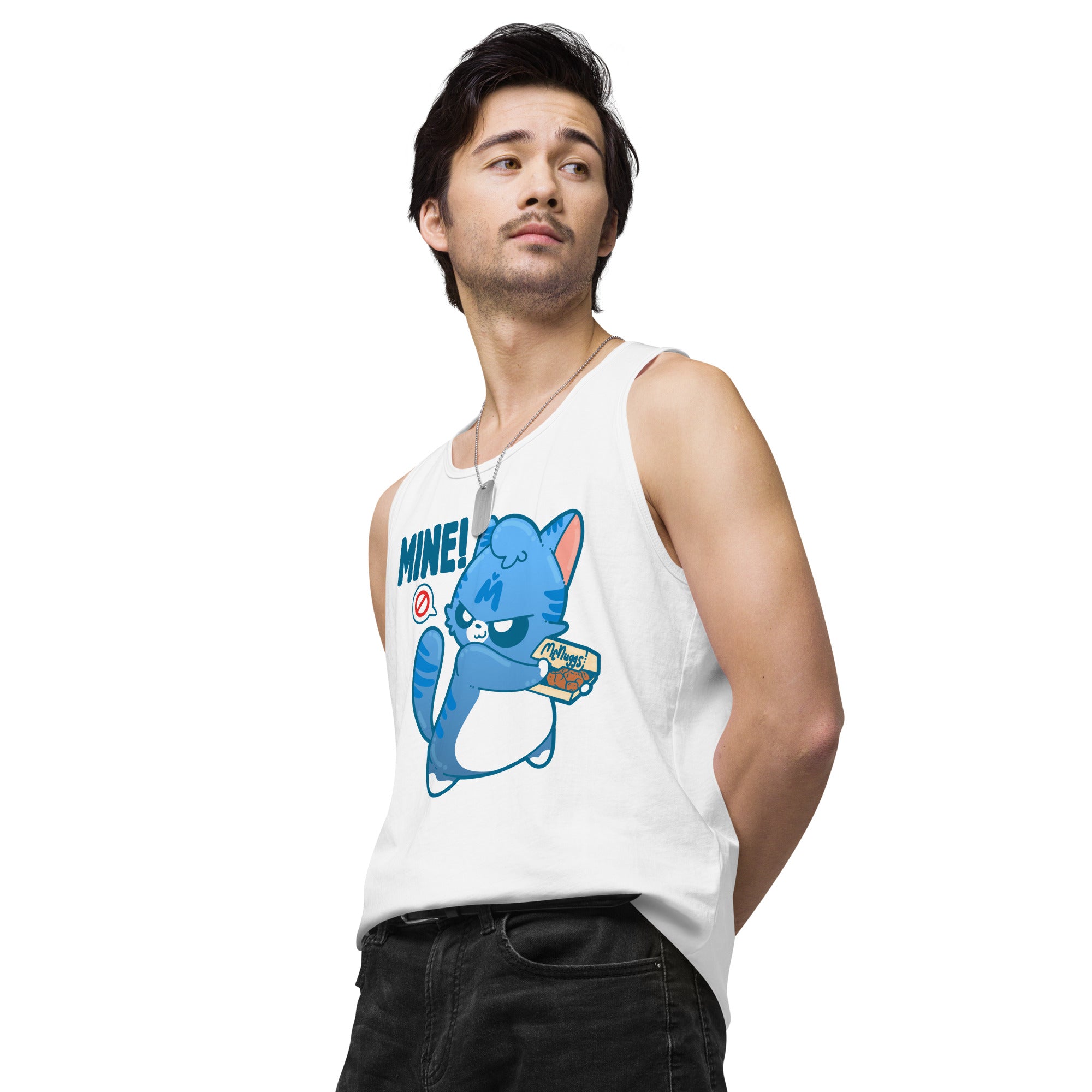 MINE - Premium Tank Top - ChubbleGumLLC