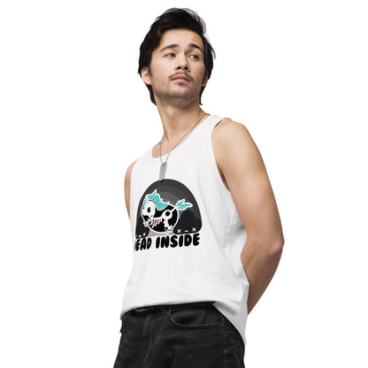 DEAD INSIDE - Premium Tank Top - ChubbleGumLLC