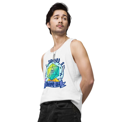 I SURVIVED A CRITICAL HIT - Tank Top - ChubbleGumLLC