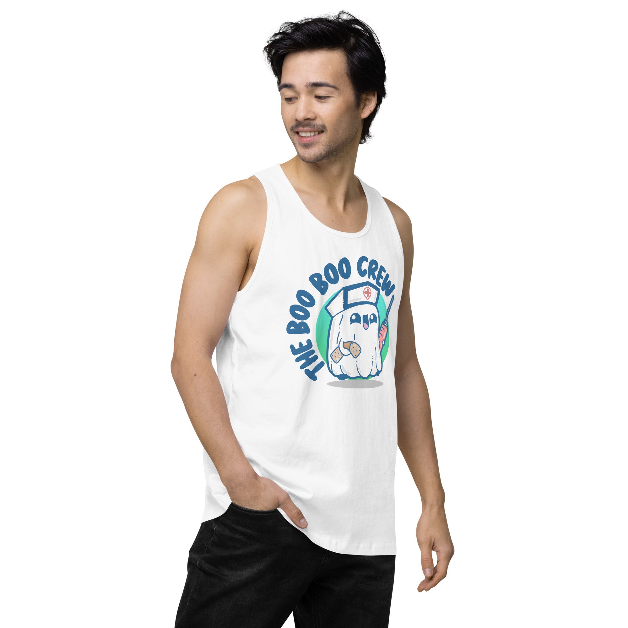 BOO-BOO CREW - Premium Tank Top - ChubbleGumLLC