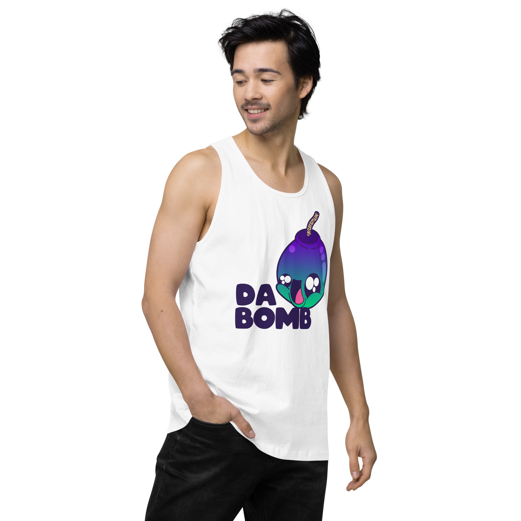 DA BOMB - Premium Tank Top - ChubbleGumLLC