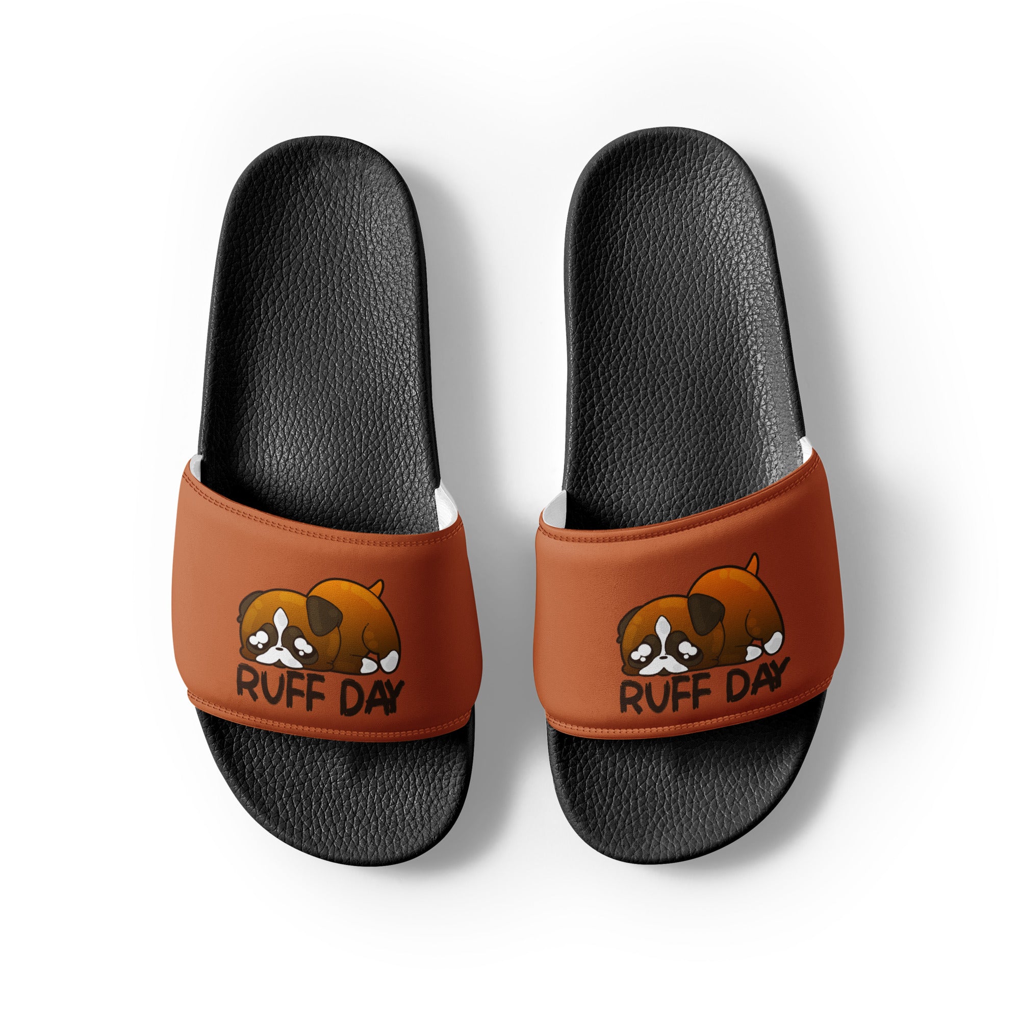 RUFF DAY - Men’s Slides - ChubbleGumLLC