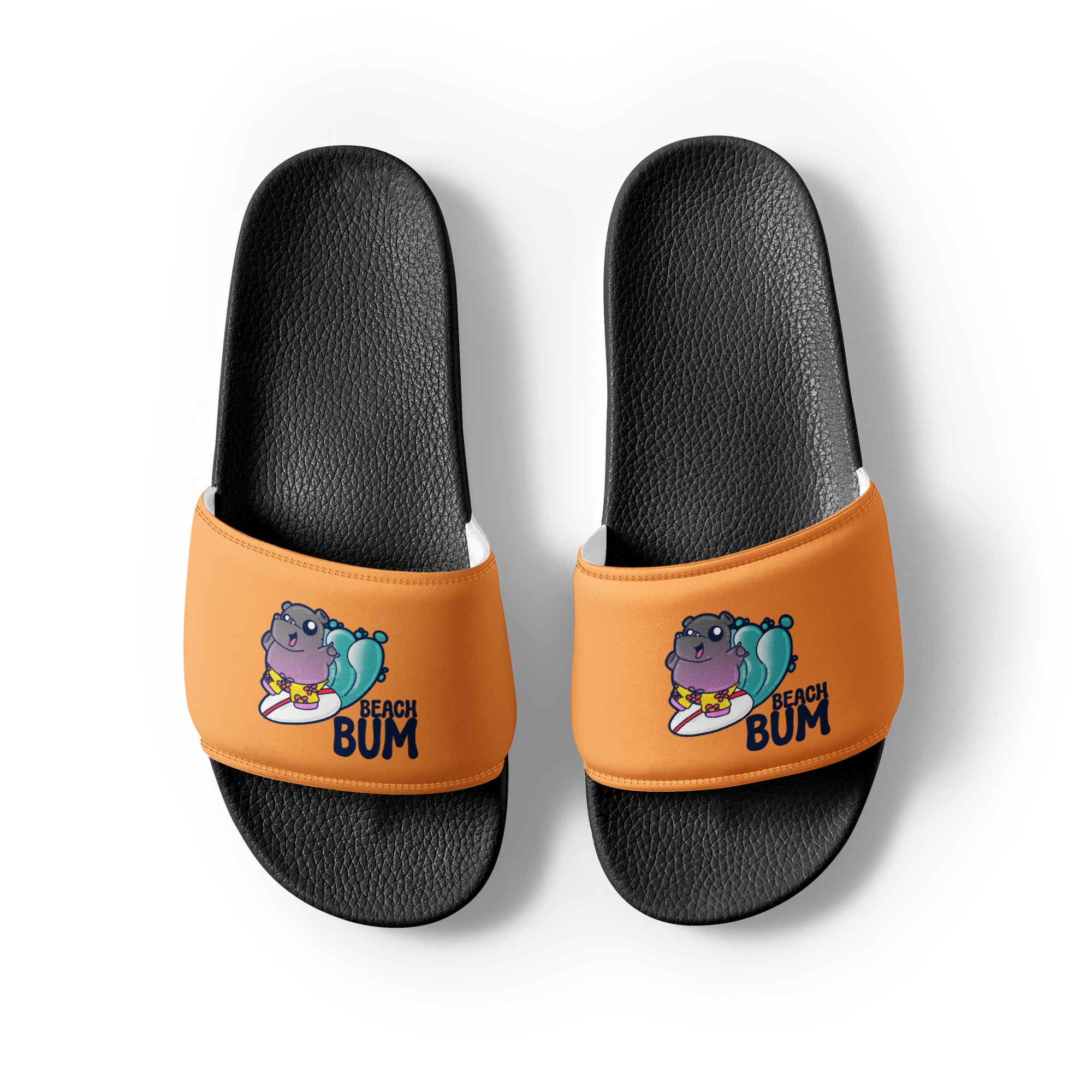 BEACH BUM - Men’s Slides - ChubbleGumLLC