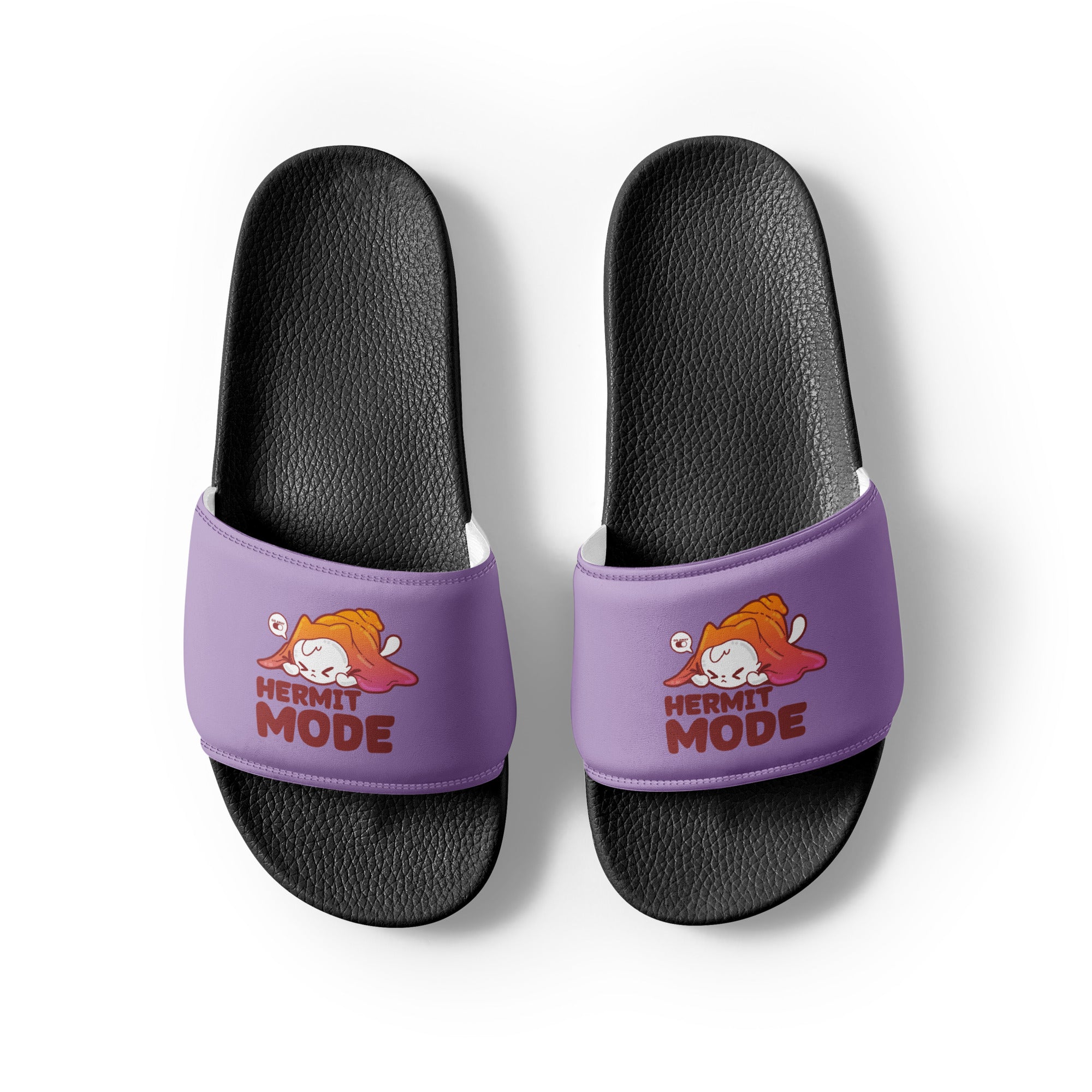 HERMIT MODE - Slides - Men - ChubbleGumLLC