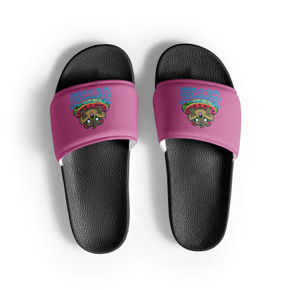 FLOATS WELL WITH OTHERS - Men’s Slides - ChubbleGumLLC