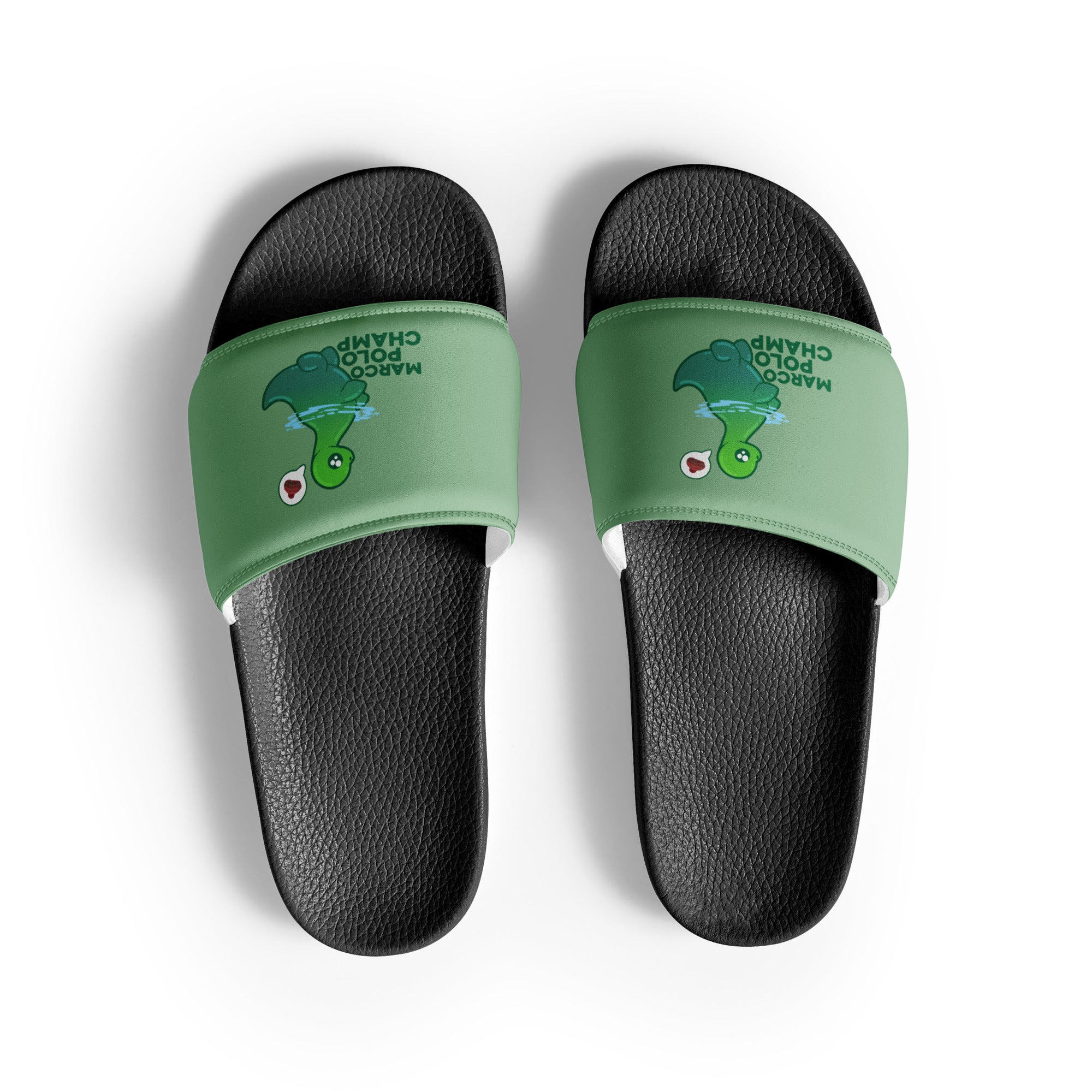 MARCO POLO CHAMP - Men’s Slides - ChubbleGumLLC