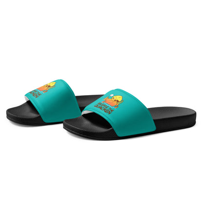 RELEASE THE QUAKEN - Slides - Men - ChubbleGumLLC