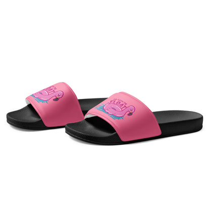 GO WITH THE FLOAT - Men’s Slides - ChubbleGumLLC