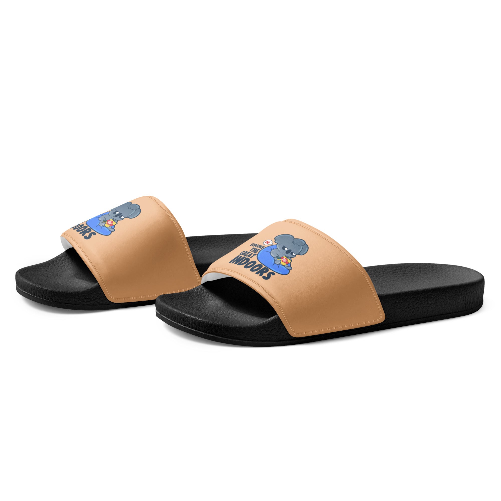 EXPLORE THE GREAT OUTDOORS - Slides - Men - ChubbleGumLLC