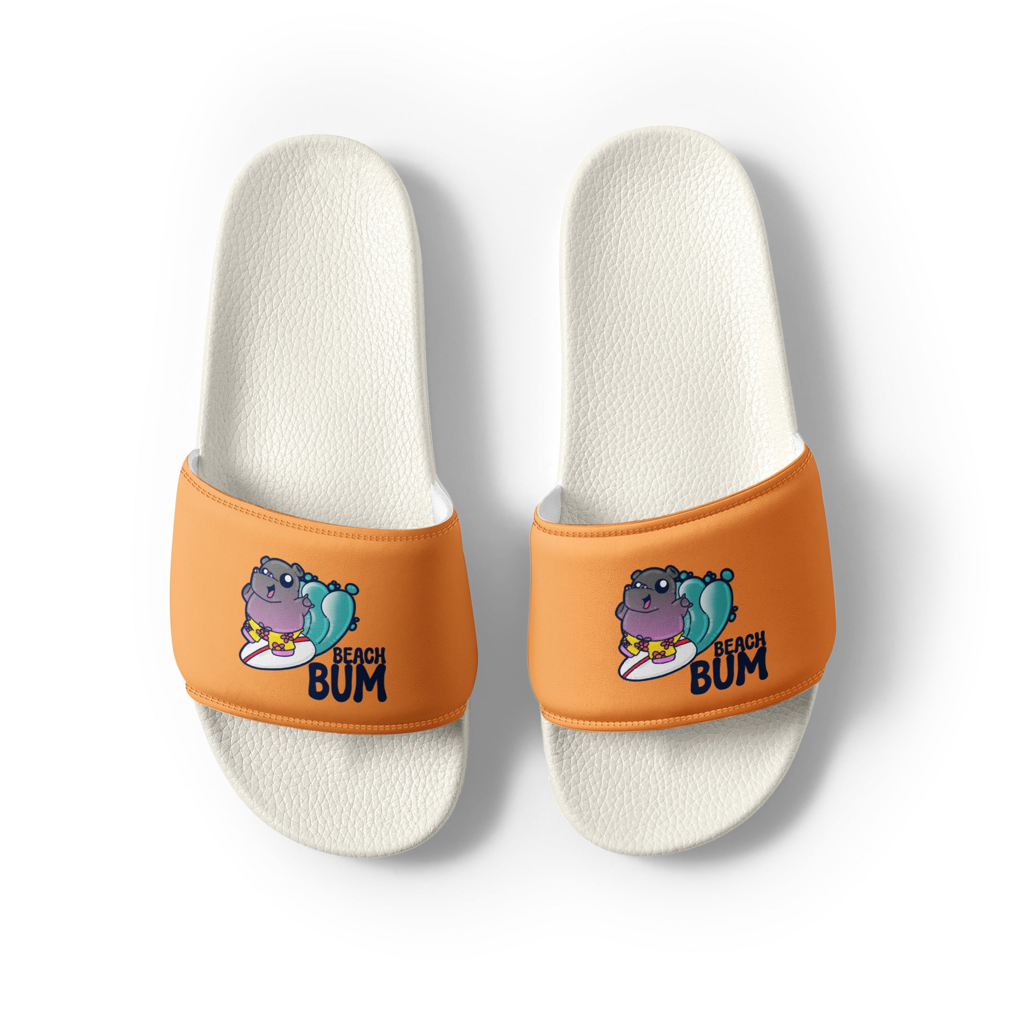 BEACH BUM - Men’s Slides - ChubbleGumLLC