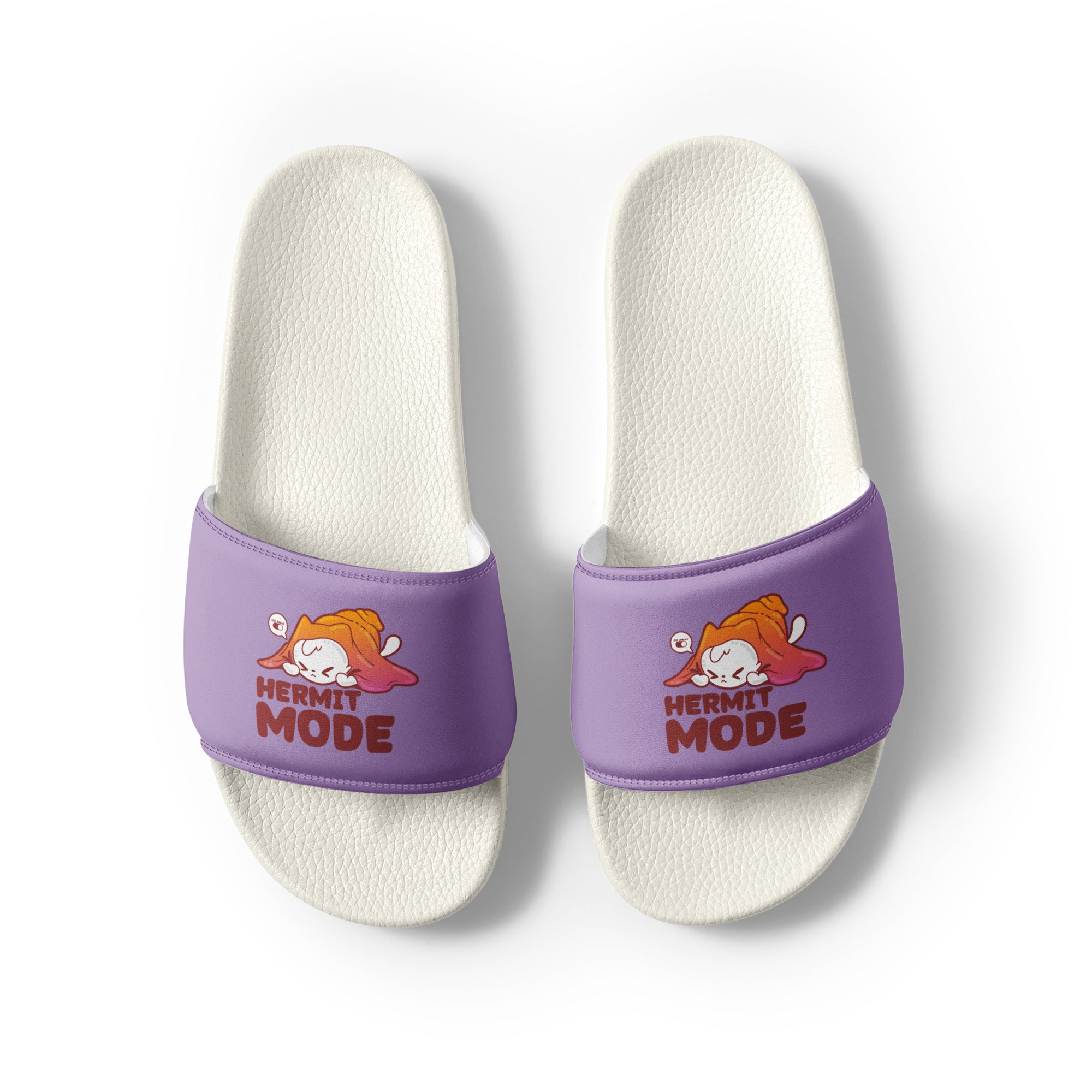 HERMIT MODE - Slides - Men - ChubbleGumLLC