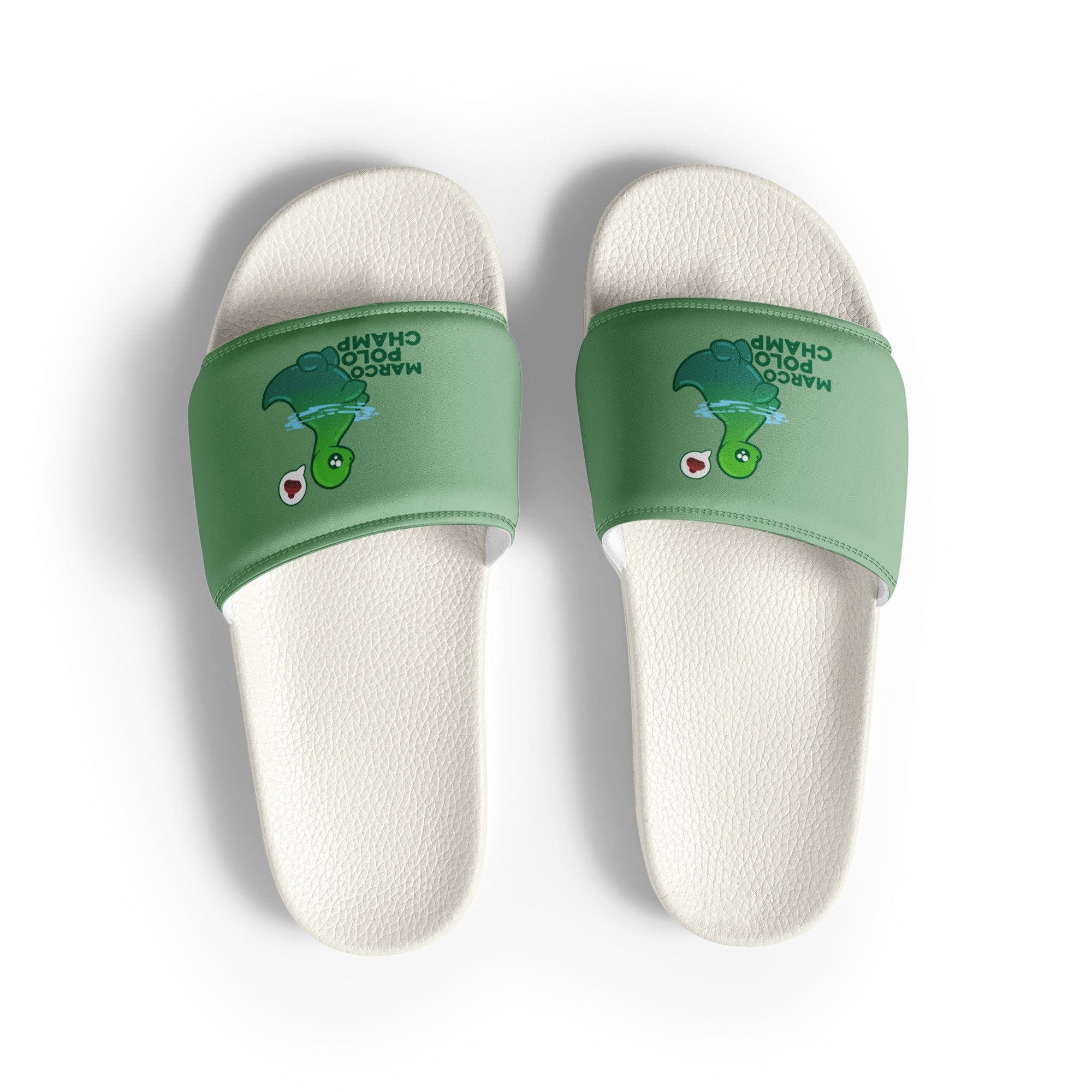 MARCO POLO CHAMP - Men’s Slides - ChubbleGumLLC