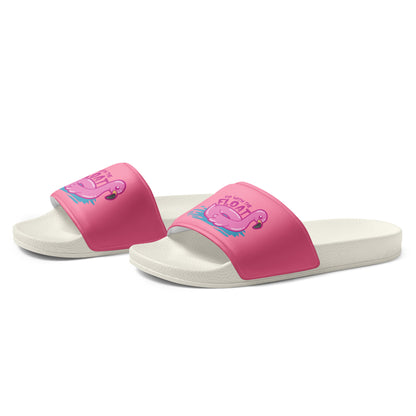 GO WITH THE FLOAT - Men’s Slides - ChubbleGumLLC