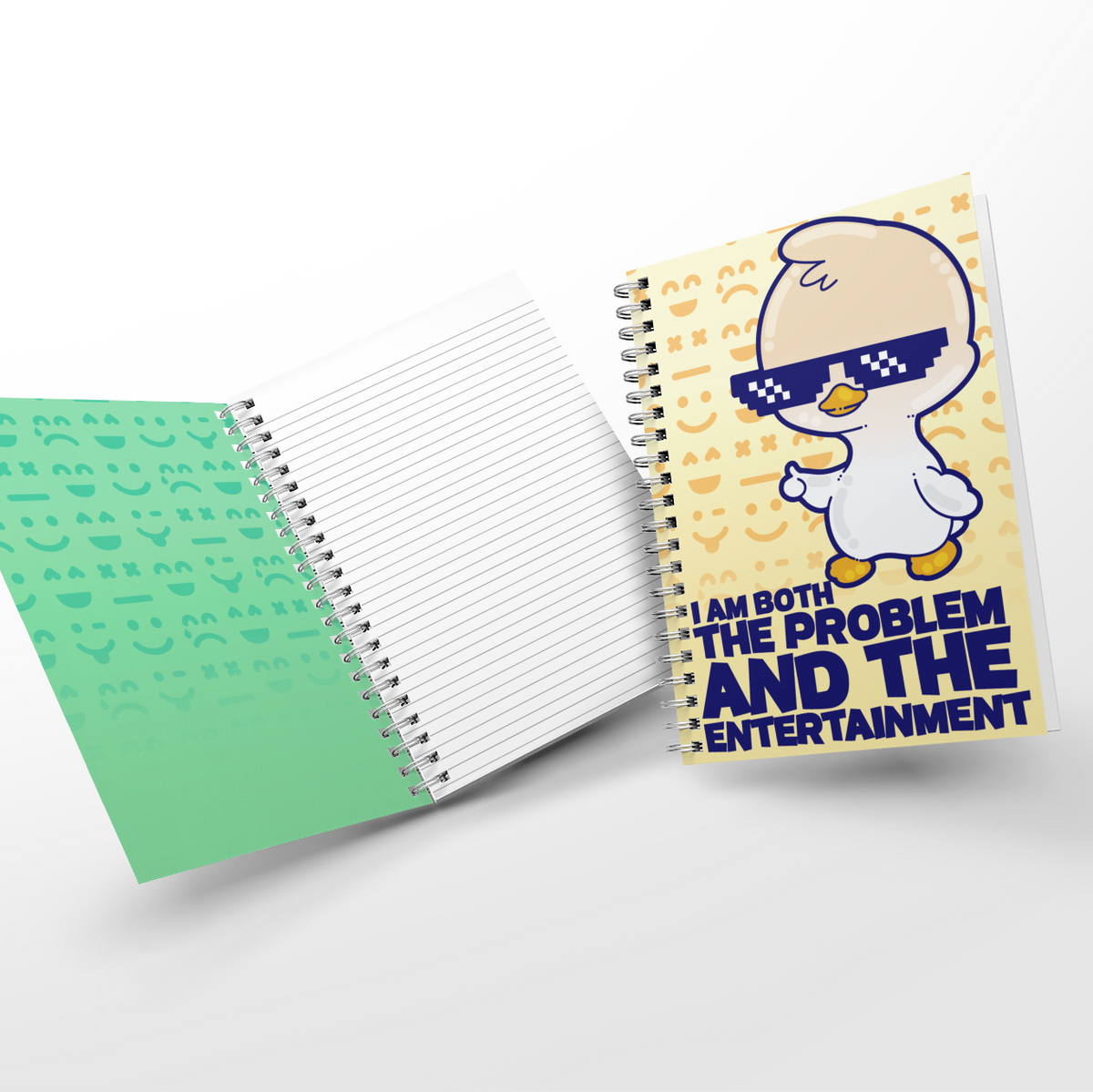 Soft Touch Mini Notebook - The Problem and Entertainment