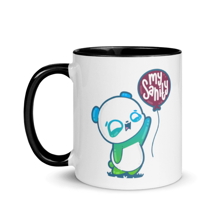 MY SANITY - Mug with Color Inside - ChubbleGumLLC