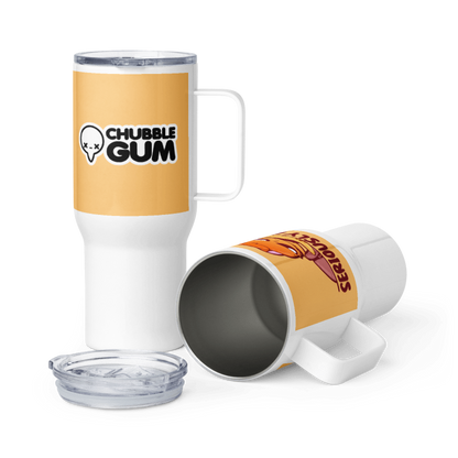 SERIOUSLY BRUH - 25 oz Travel Mug - ChubbleGumLLC