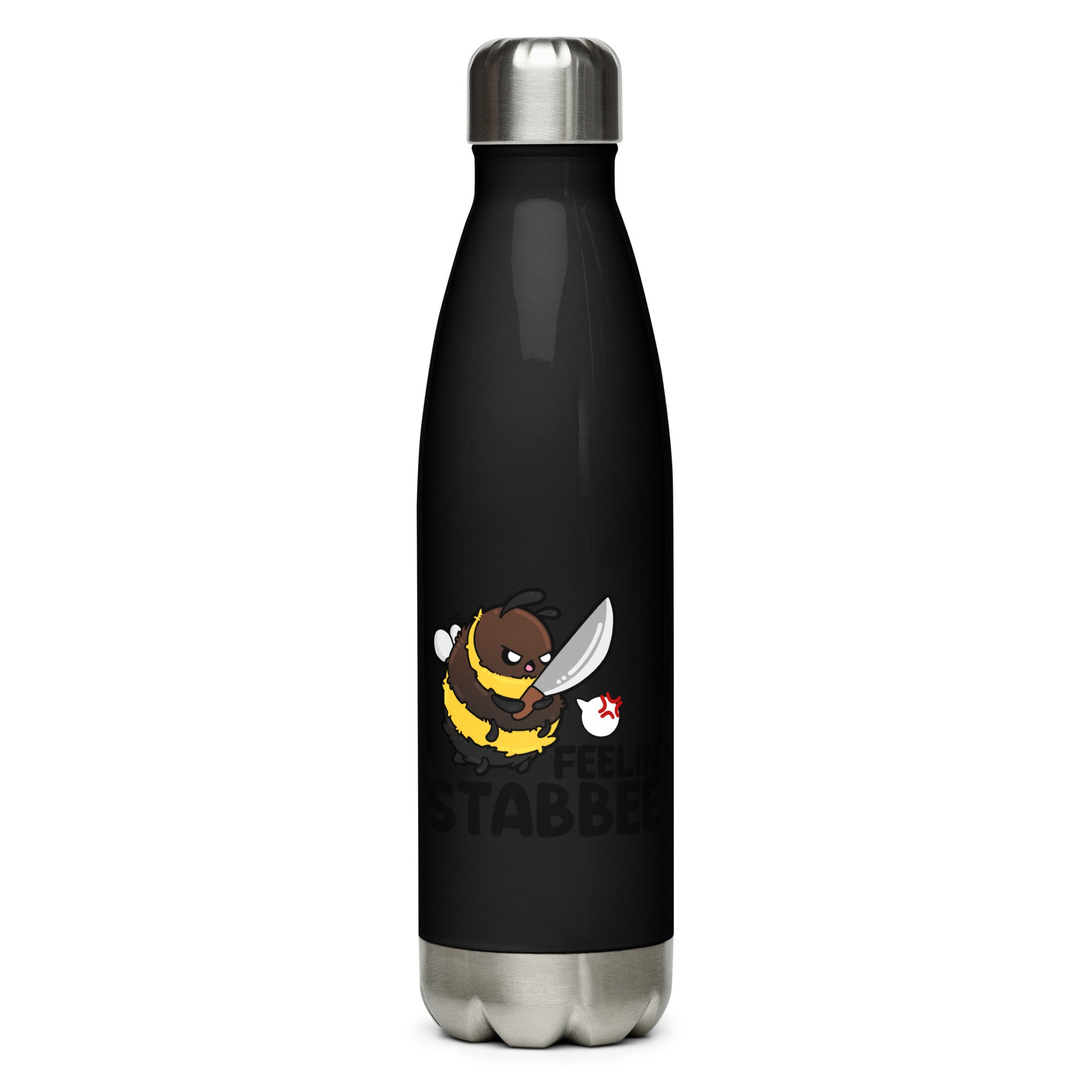 FEELIN STABBEE - Stainless Steel Water Bottle - ChubbleGumLLC