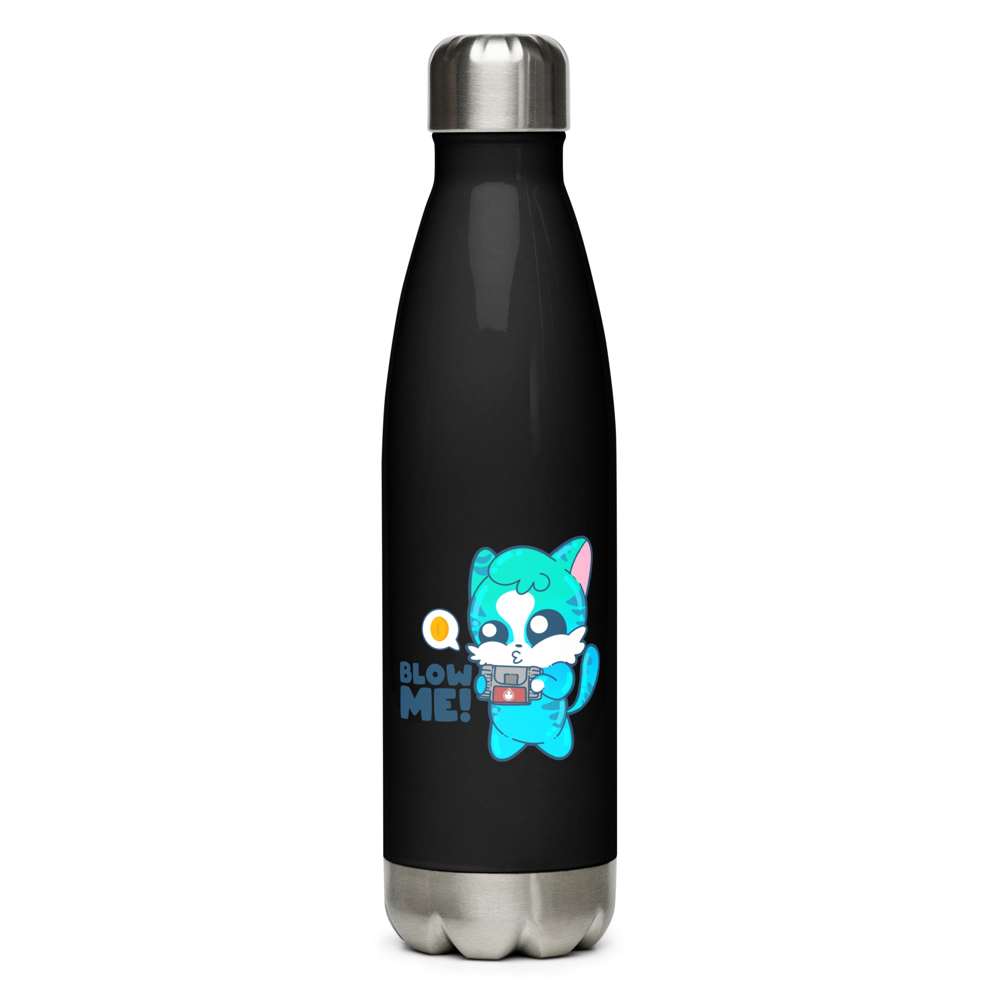 BLOW ME  - Stainless Steel Water Bottle - ChubbleGumLLC