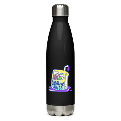 CREATIVE JUICE  - Stainless Steel Water Bottle - ChubbleGumLLC