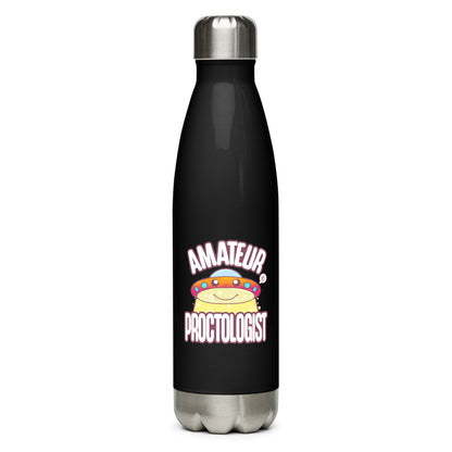 AMATEUR PROCTOLOGIST - Stainless Steel Water Bottle - ChubbleGumLLC