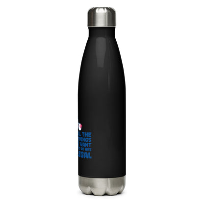 ALL THE THINGS I WANT TO DO - Stainless Steel Water Bottle