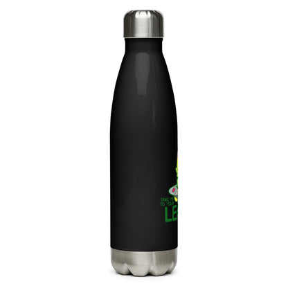 TAKE ME TO YOUR LEADER - Stainless Steel Water Bottle - ChubbleGumLLC