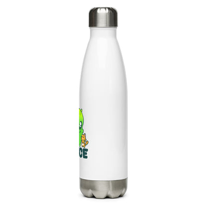 I COME IN PEACE - Stainless Steel Water Bottle - ChubbleGumLLC