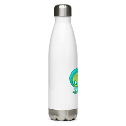 THIS IS MY HUMAN COSTUME - Stainless Steel Water Bottle - ChubbleGumLLC