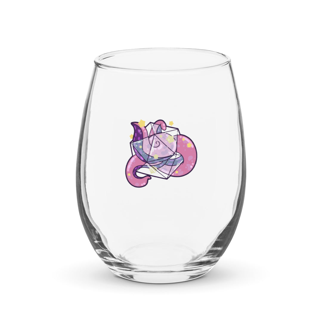 D 20 OCTOPUS - Stemless Wine Glass - ChubbleGumLLC