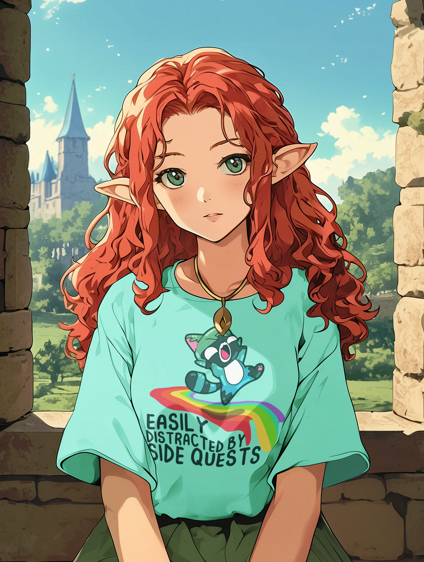 Cute mystery shirt outcome