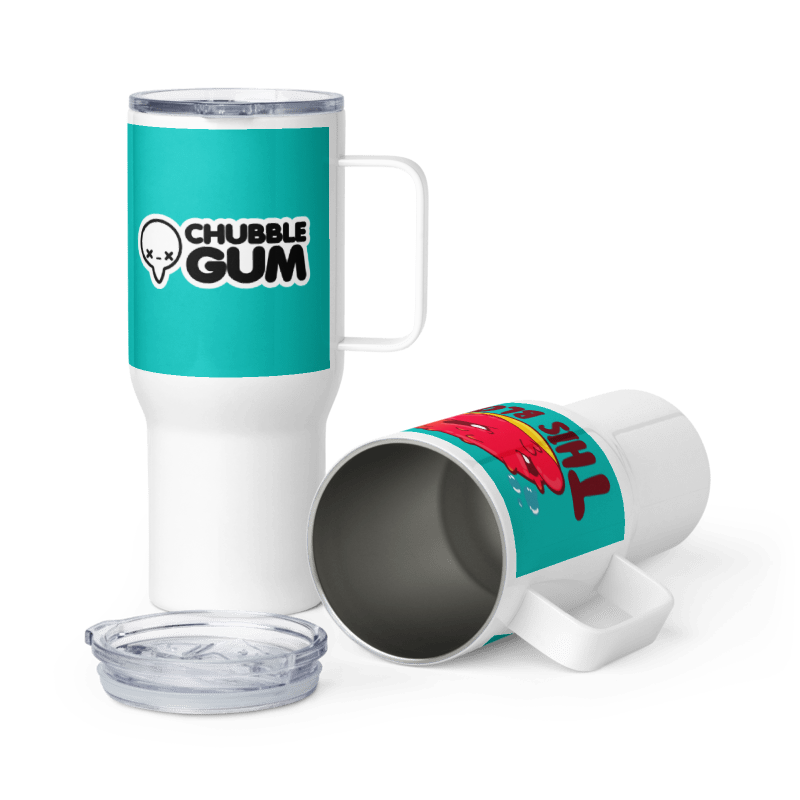 THIS BLOWS - 25 oz Travel Mug - ChubbleGumLLC