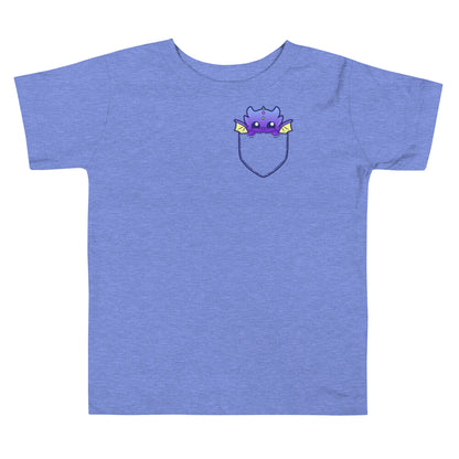 POCKET DRAGON - Toddler Tee - ChubbleGumLLC