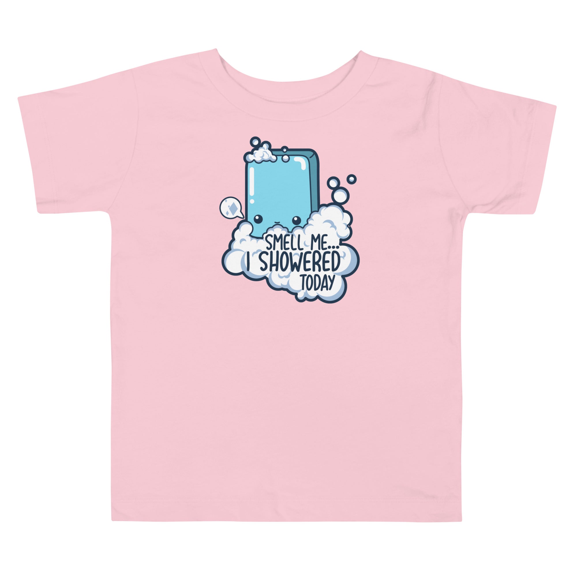 SMELL ME I SHOWERED TODAY - Toddler Tee - ChubbleGumLLC