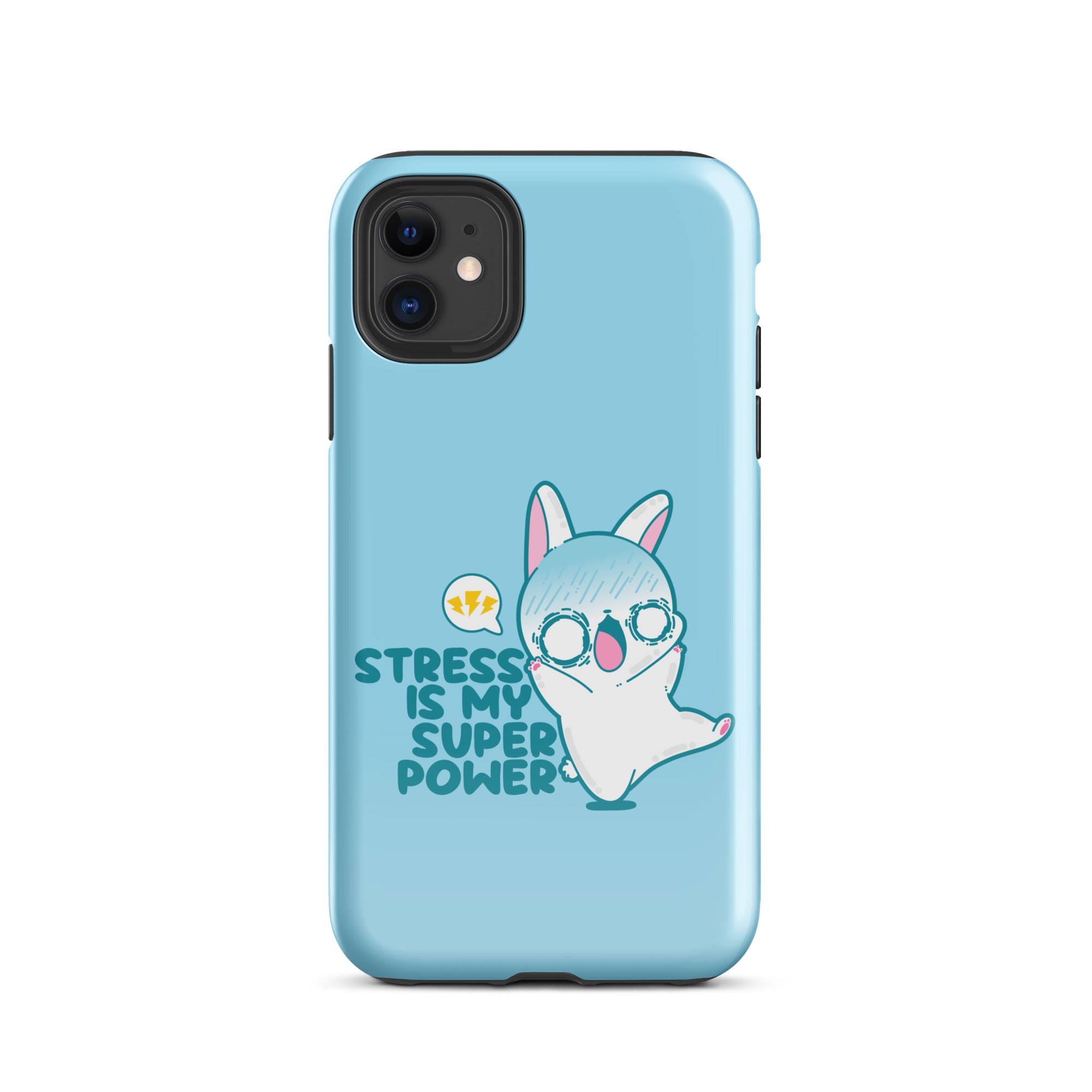 STRESS IS MY SUPERPOWER - Tough Case for iPhone® - ChubbleGumLLC