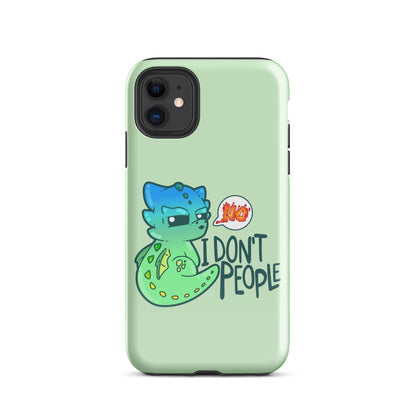 I DONT PEOPLE - Tough Case for iPhone® - ChubbleGumLLC