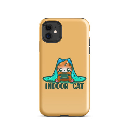 INDOOR CAT - Tough Case for iPhone® - ChubbleGumLLC