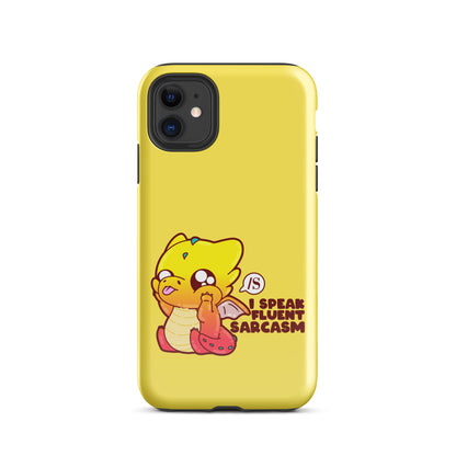 I SPEAK FLUENT SARCASM - Tough Case for iPhone® - ChubbleGumLLC