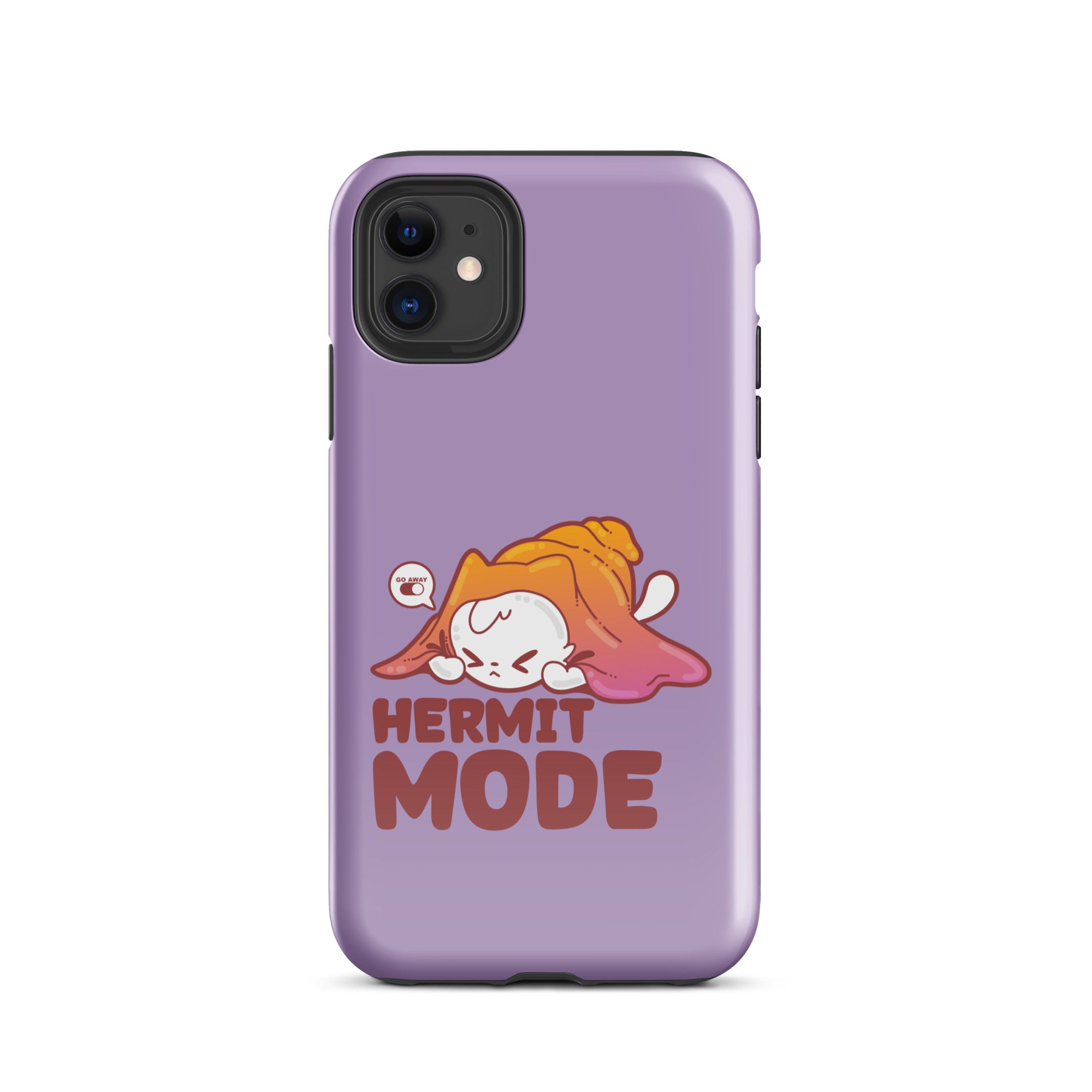 HERMIT MODE - Tough Case for iPhone® - ChubbleGumLLC