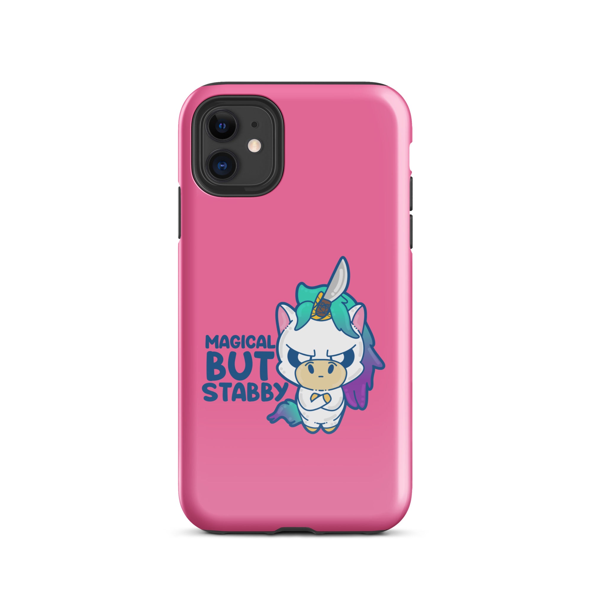 MAGICAL BUT STABBY - Tough Case for iPhone® - ChubbleGumLLC