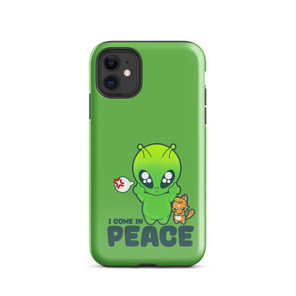 I COME IN PEACE - Tough Case for iPhone® - ChubbleGumLLC