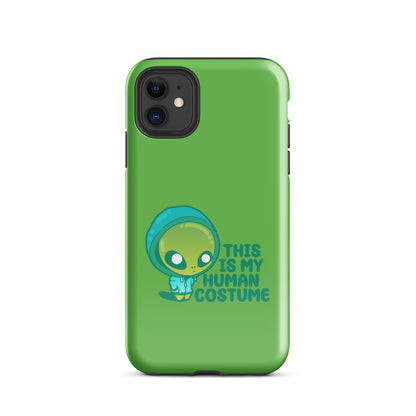 THIS IS MY HUMAN COSTUME - Tough Case for iPhone® - ChubbleGumLLC