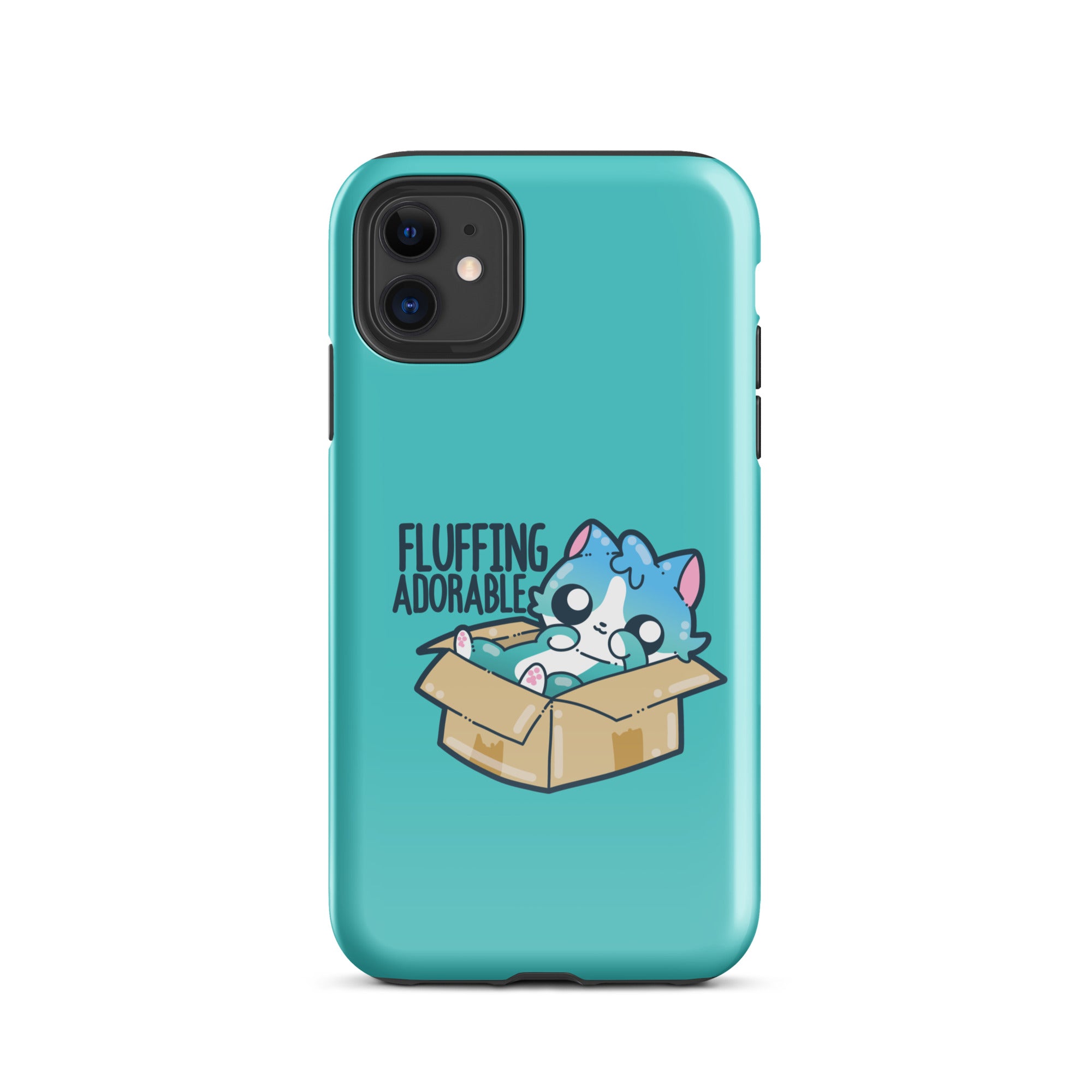 FLUFFING ADORABLE - Tough Case for iPhone® - ChubbleGumLLC