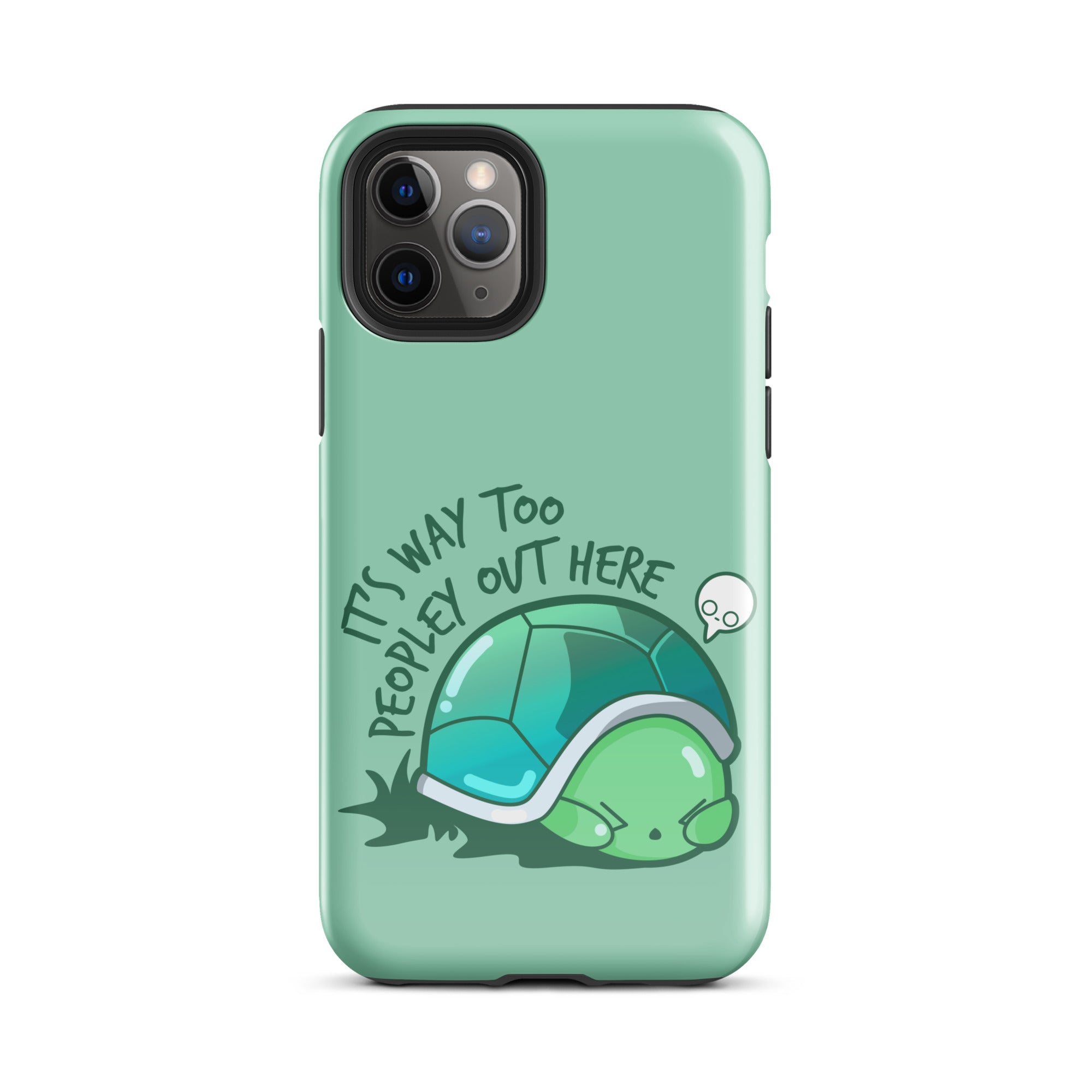 WAY TOO PEOPLEY - Tough Case for iPhone® - ChubbleGumLLC