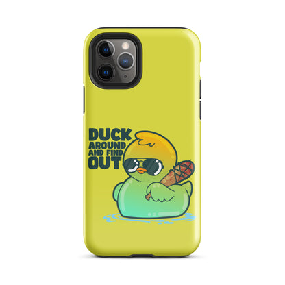 DUCK AROUND AND FIND OUT - Tough Case for iPhone® - ChubbleGumLLC