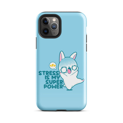 STRESS IS MY SUPERPOWER - Tough Case for iPhone® - ChubbleGumLLC