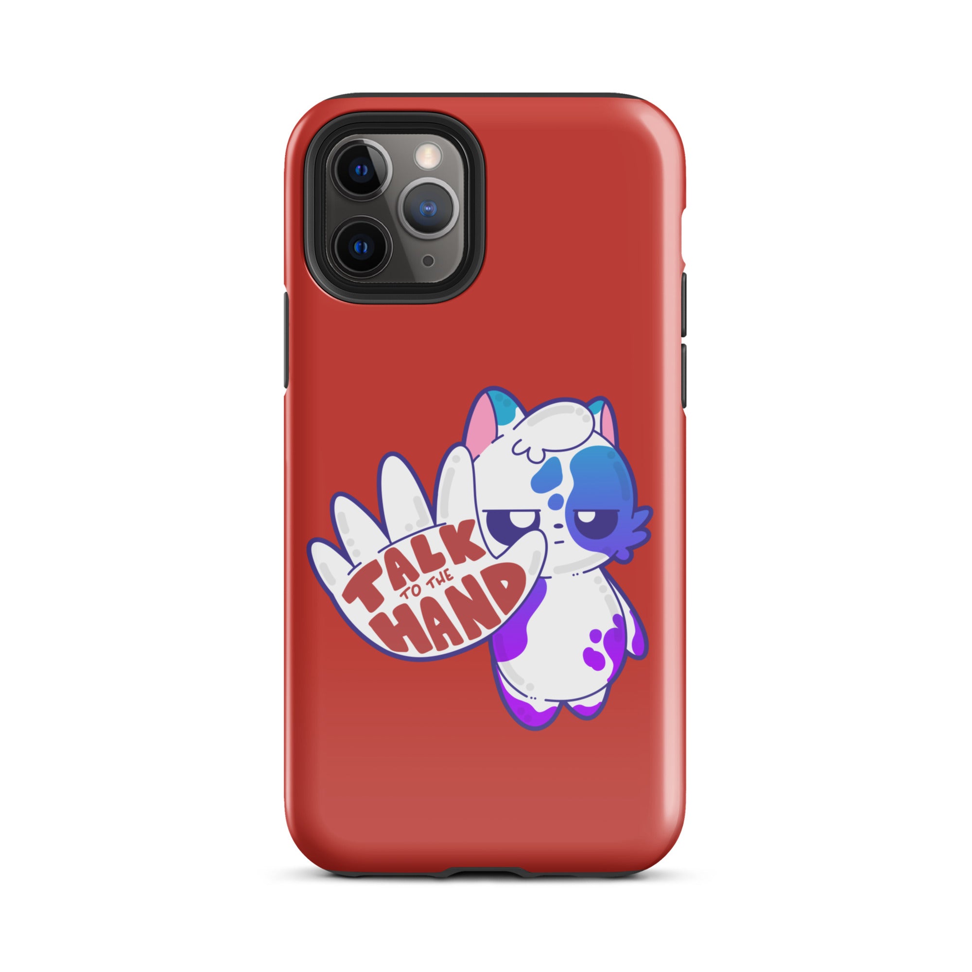 TALK TO THE HAND - Tough Case for iPhone® - ChubbleGumLLC