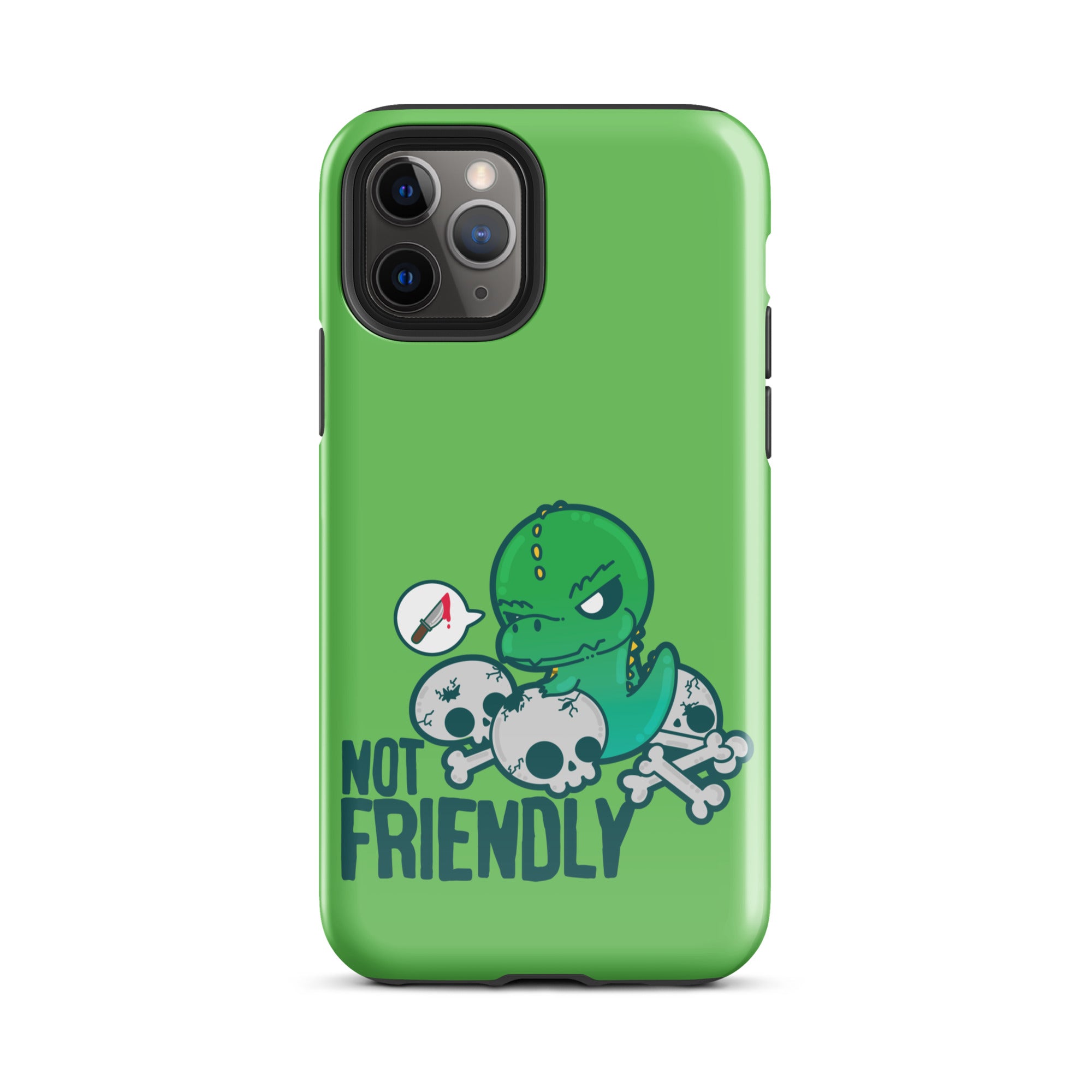 NOT FRIENDLY - Tough Case for iPhone® - ChubbleGumLLC